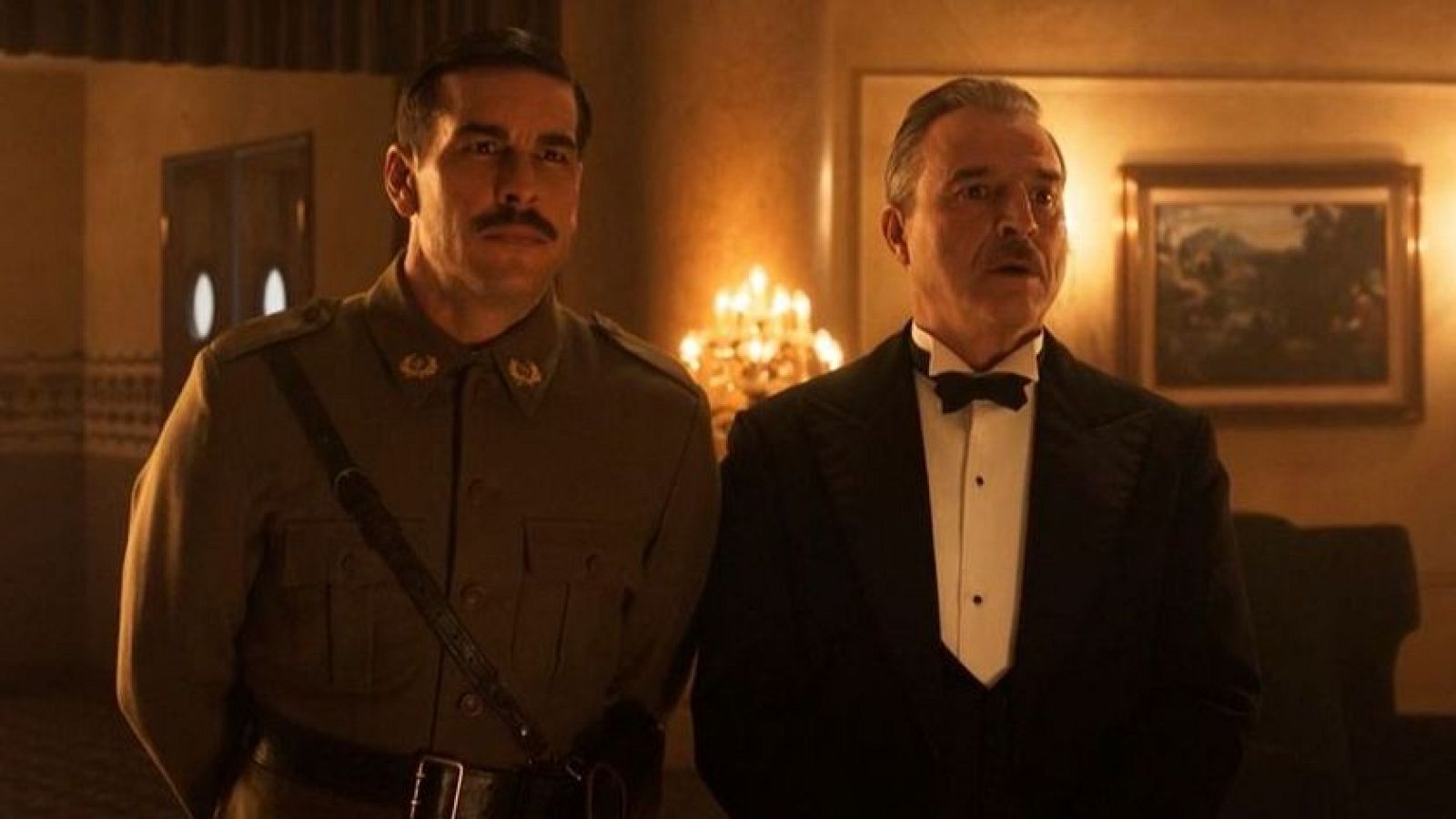 Mario Casas y Alberto San Juan, en 'La cena'