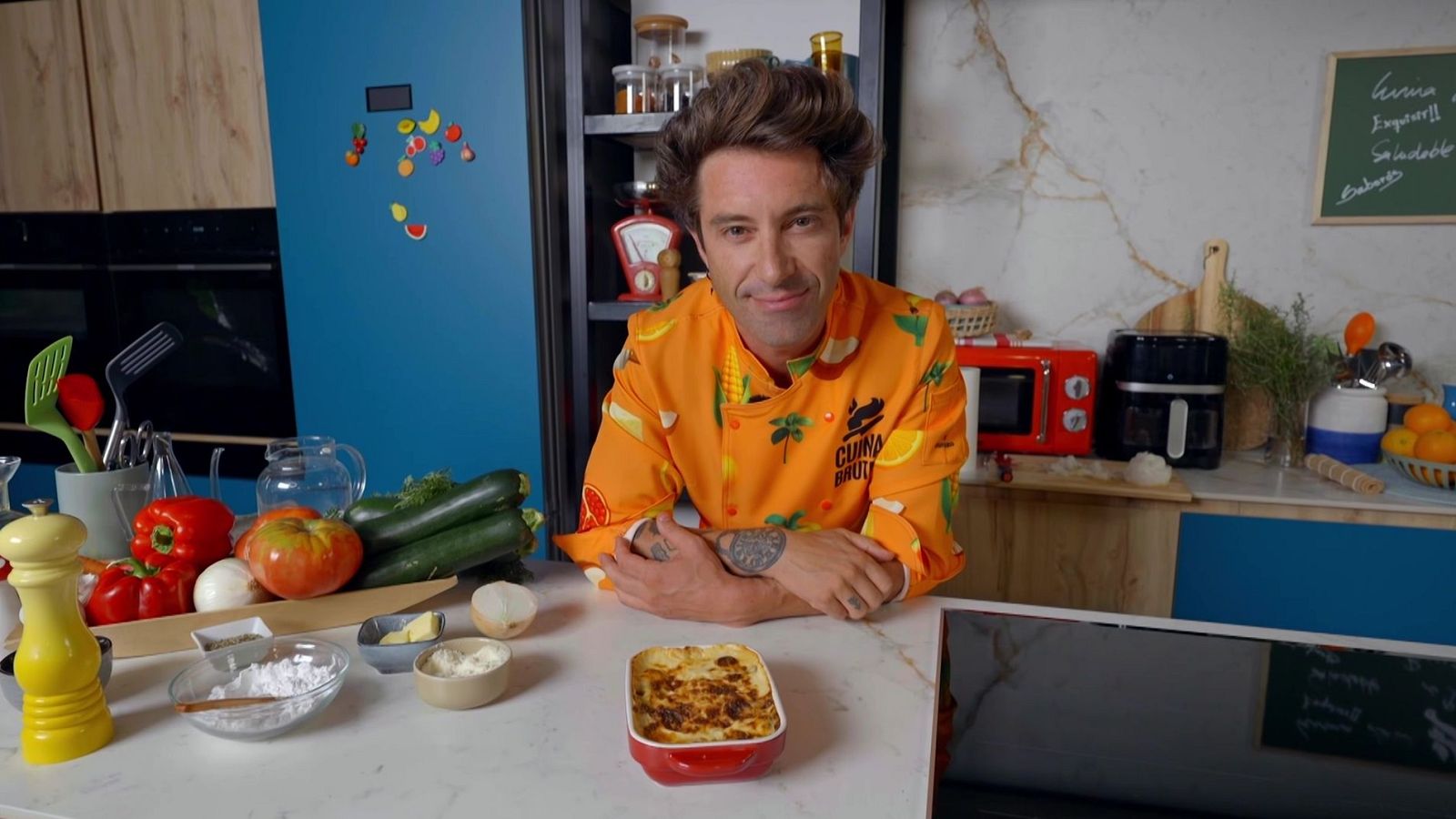 Lasanya de carbassó, una recepta sense pasta del Chef Bosquet