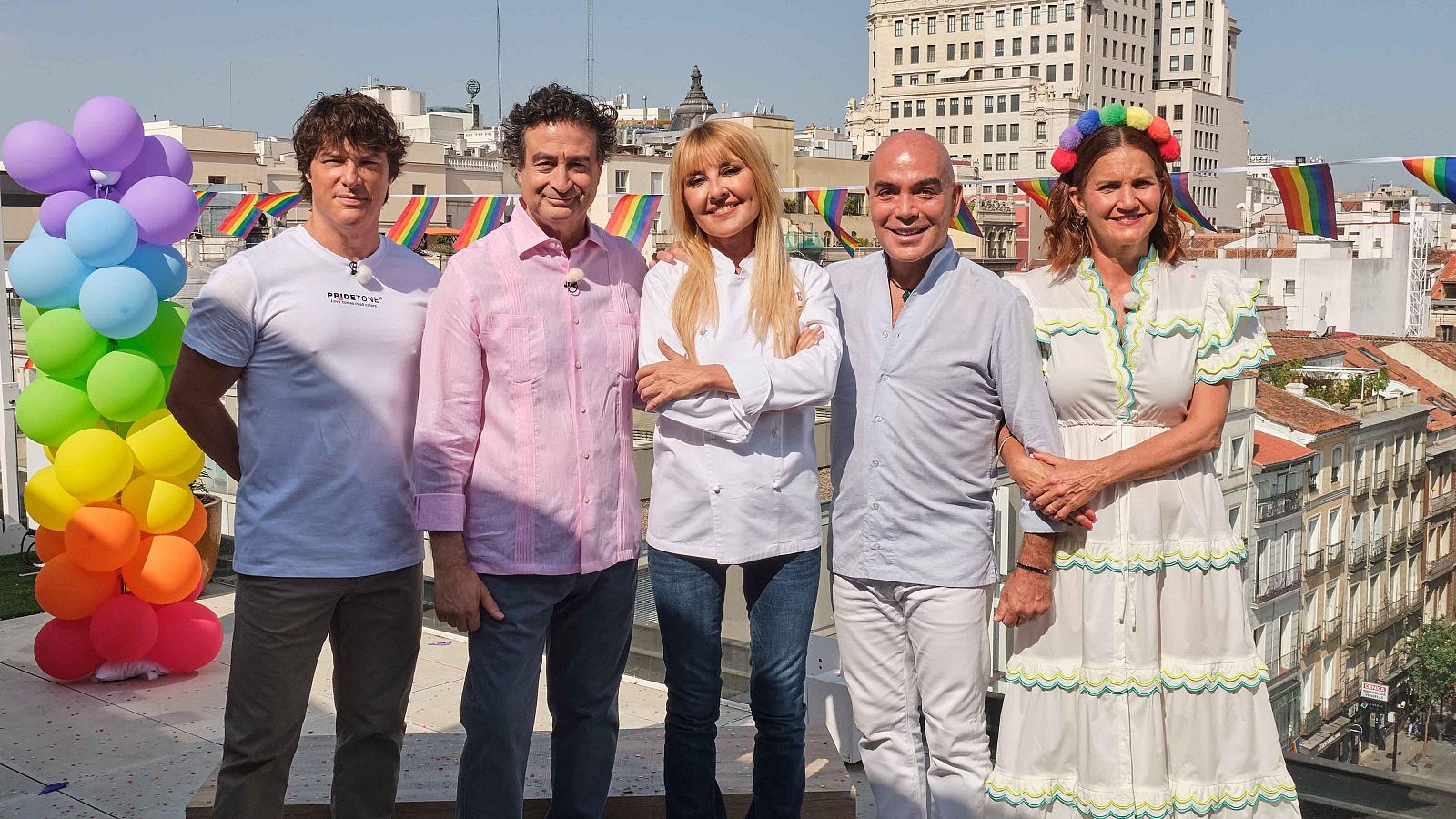 Celebrando el Orgullo en la prueba de exteriores