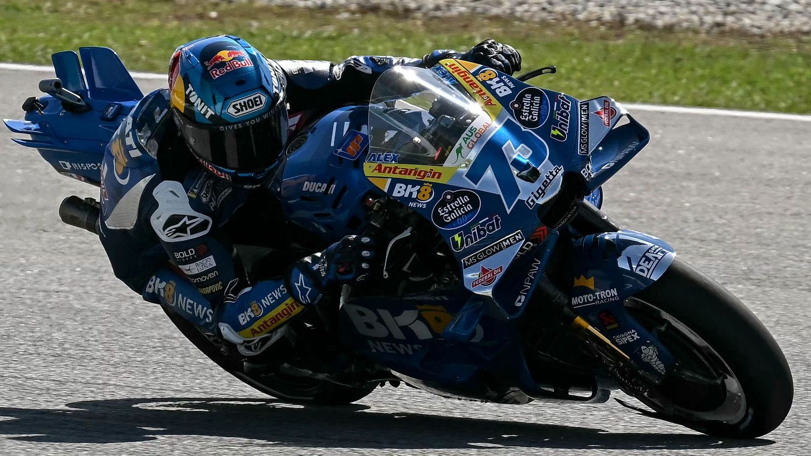 Álex Márquez en el circuito de Sepang