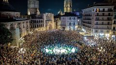 Miles de personas piden en Valencia justicia y la dimisión de Mazón un año después de la dana: "Ni olvido ni perdón"