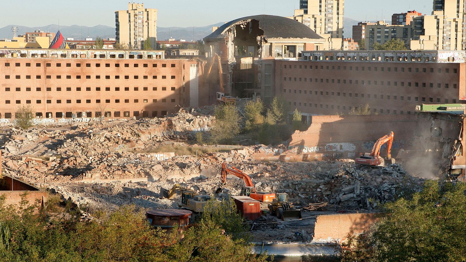 Restos de la antigua cárcel de Carabanchel, ahora Lugar de Memoria Democrática
