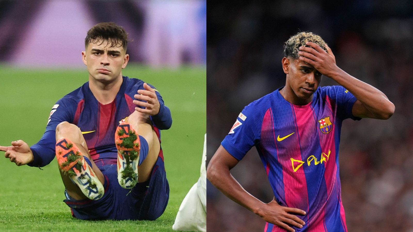 Pedri y Lamine Yamal se pierden en el Bernabéu