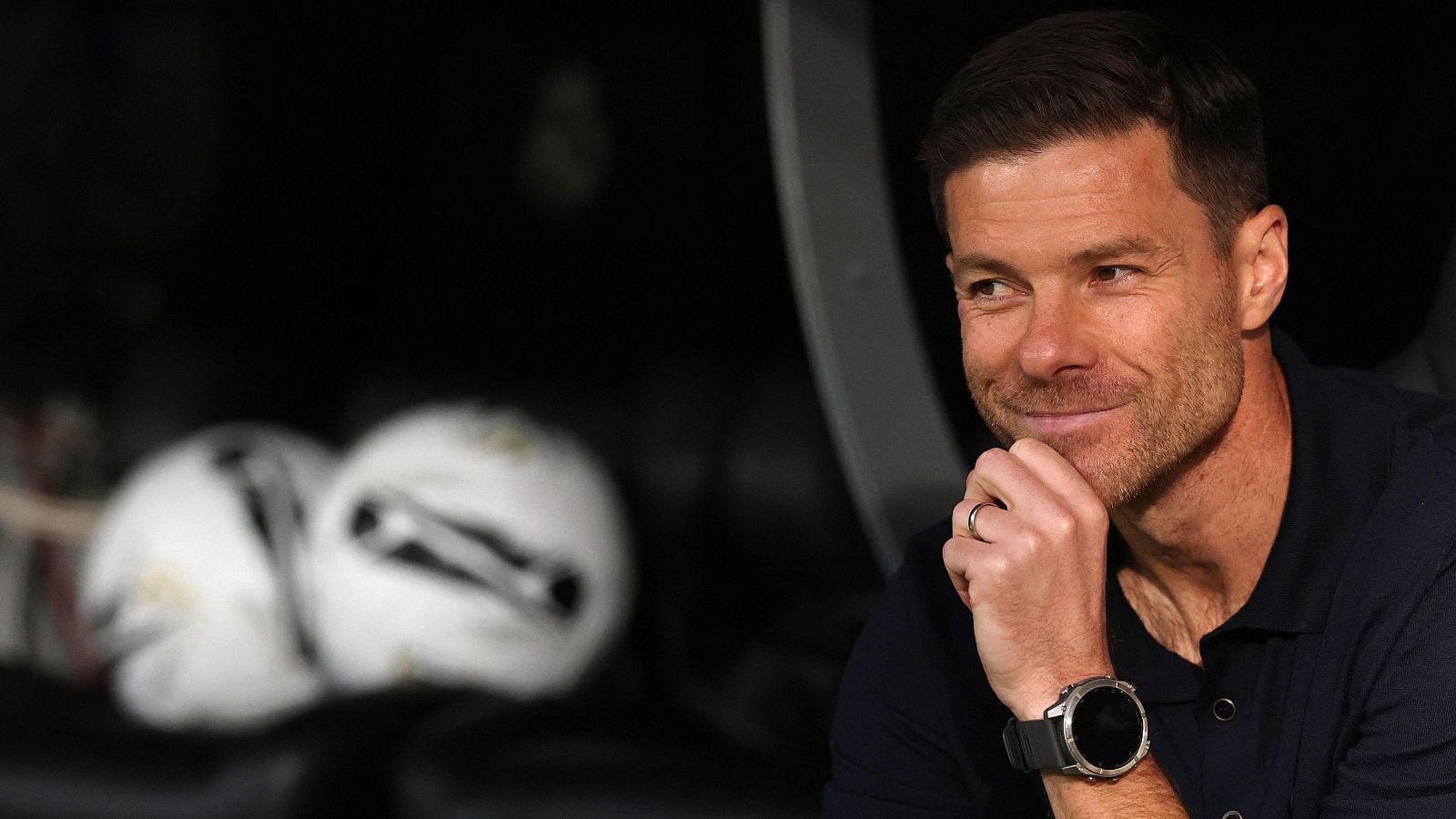 El entrenador del Real Madrid, Xabi Alonso.