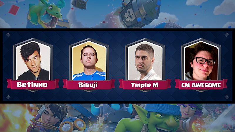 Descubre quiénes son los cuatro ganadores del tercer clasificatorio de RTVE Clash Royale Championship 