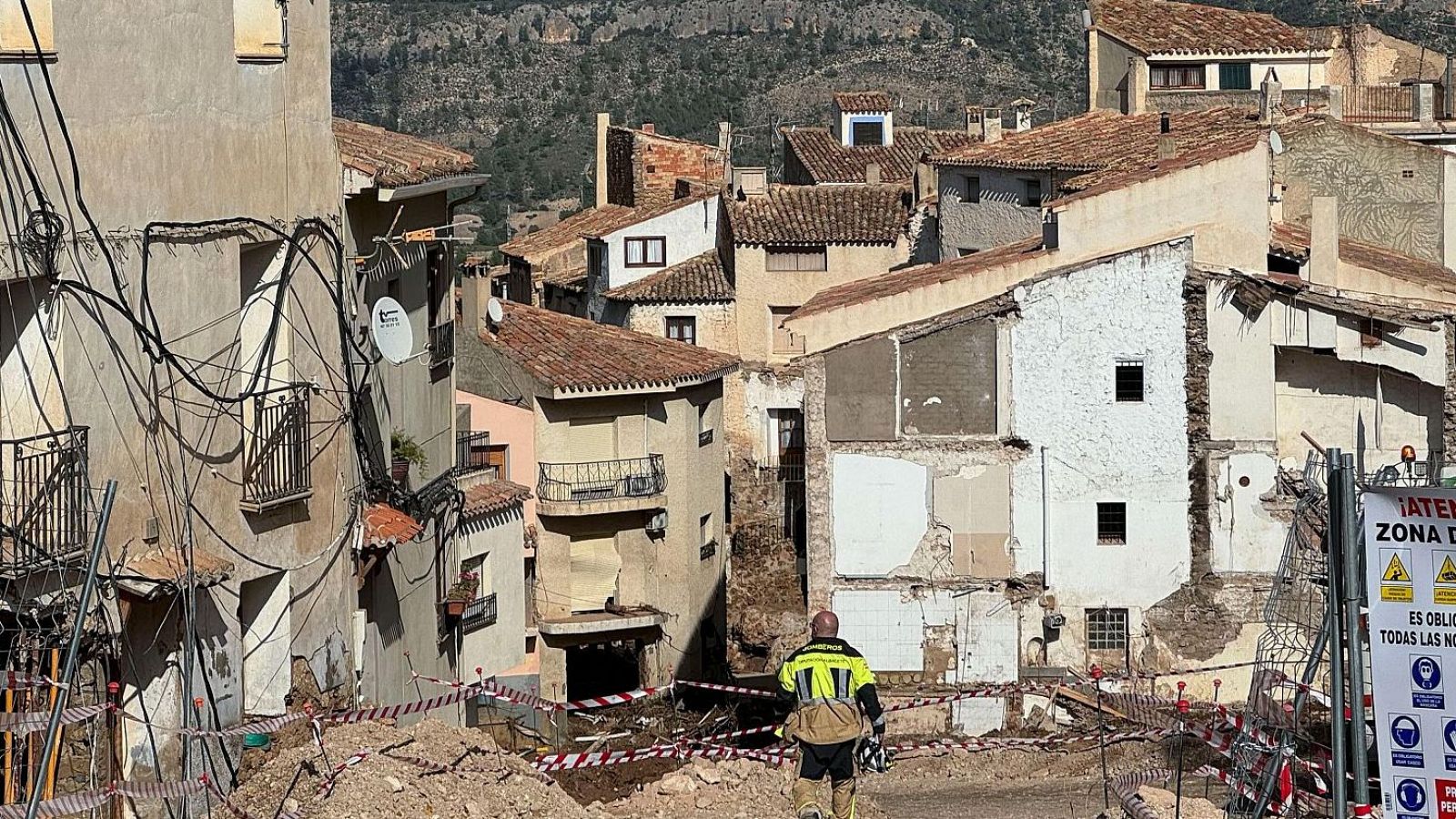 Imagen de Letur, tras la DANA