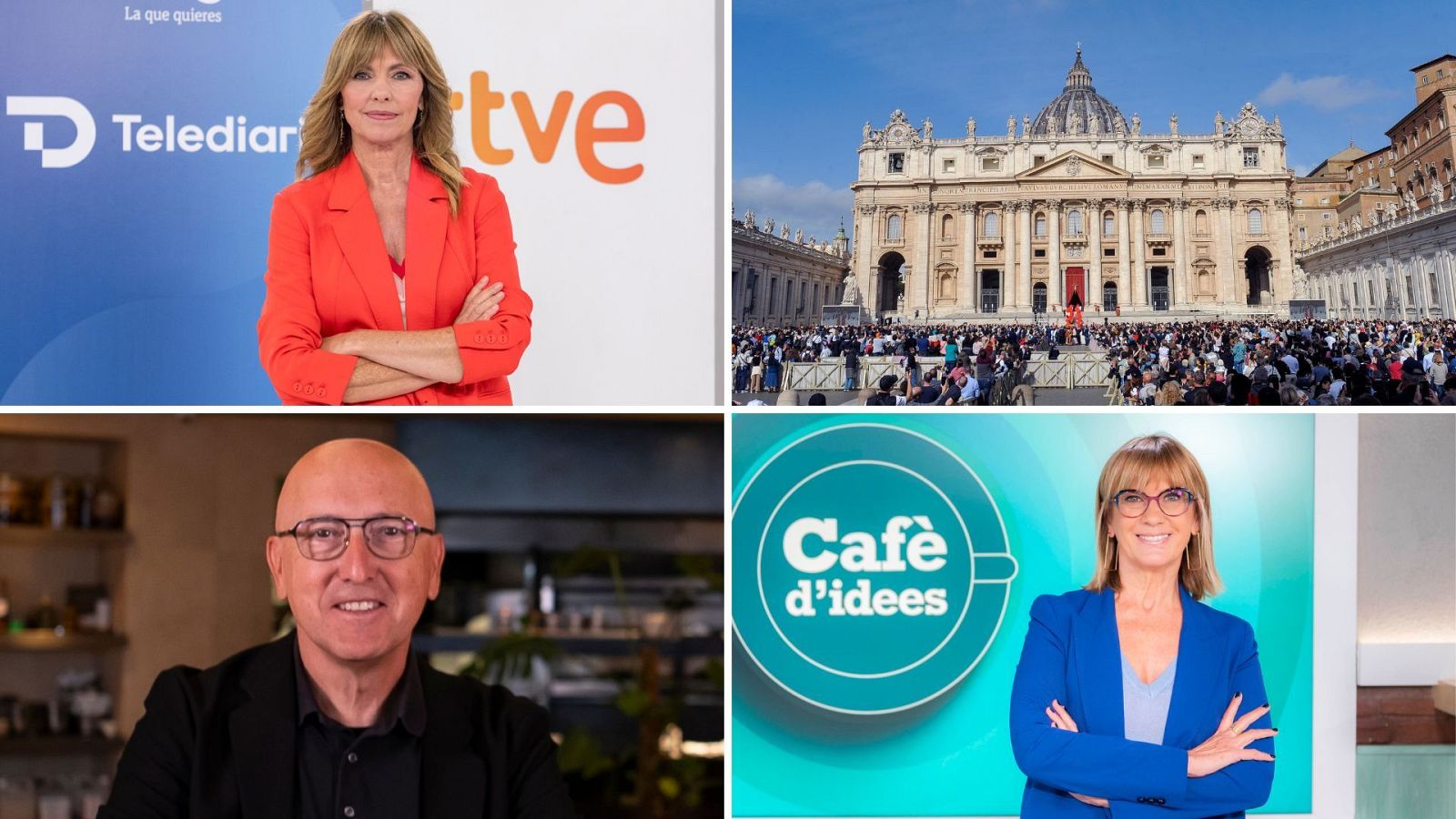 Fotomontaje de los Premios Ondas 2025 otorgados a RTVE