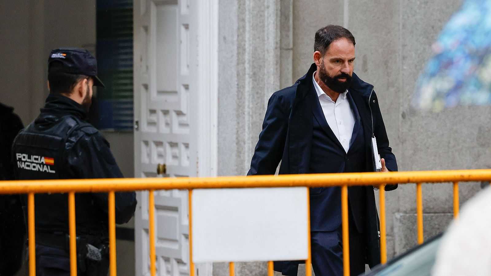 El exgerente del PSOE Mariano Moreno Pavón en el Tribunal Supremo, tras declarar ante el juez en relación al caso Koldo.