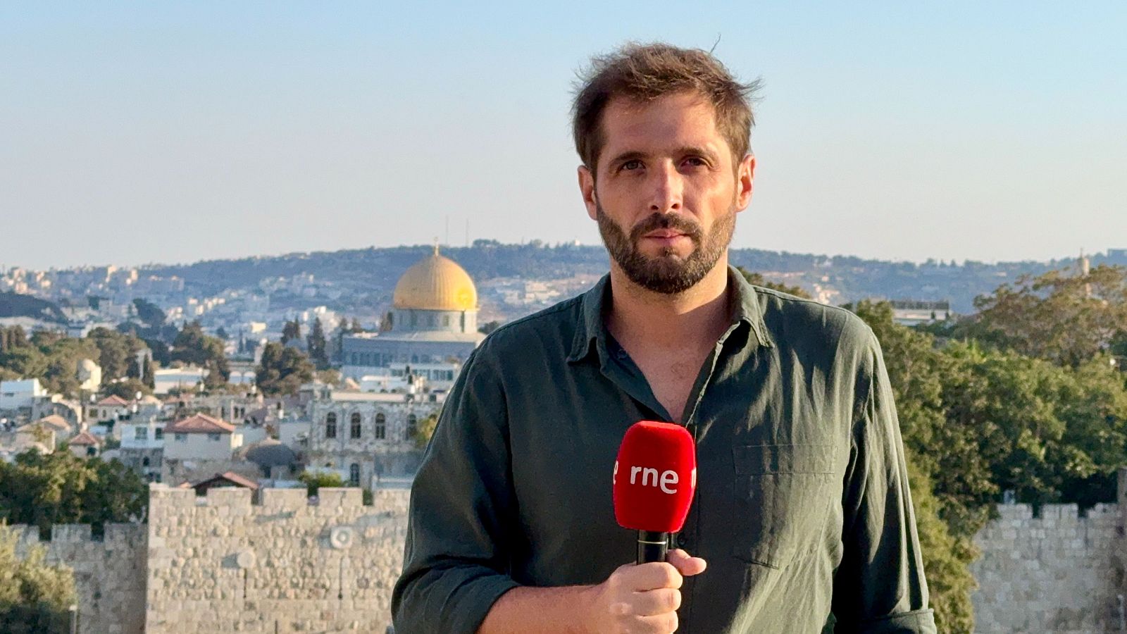 Santiago Echevarría, corresponsal de RNE en Jerusalén