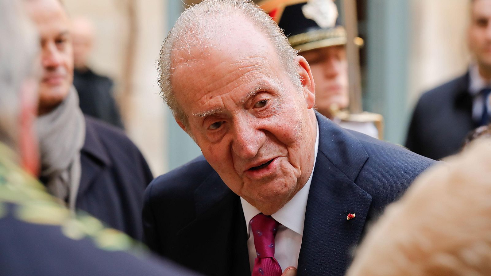 Juan Carlos de Borbón, rey emérito de España