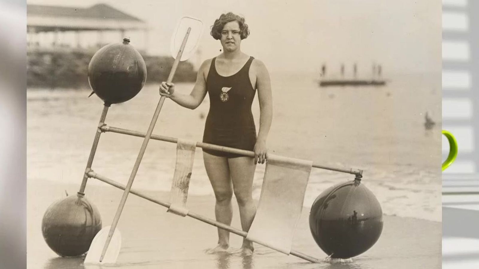 Trudy Ederle: la primera dona a travessar el canal de la Mànega