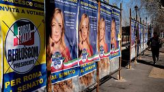 Los últimos sondeos vaticinan la victoria de la coalición de Berlusconi pero abocan a la ingobernabilidad