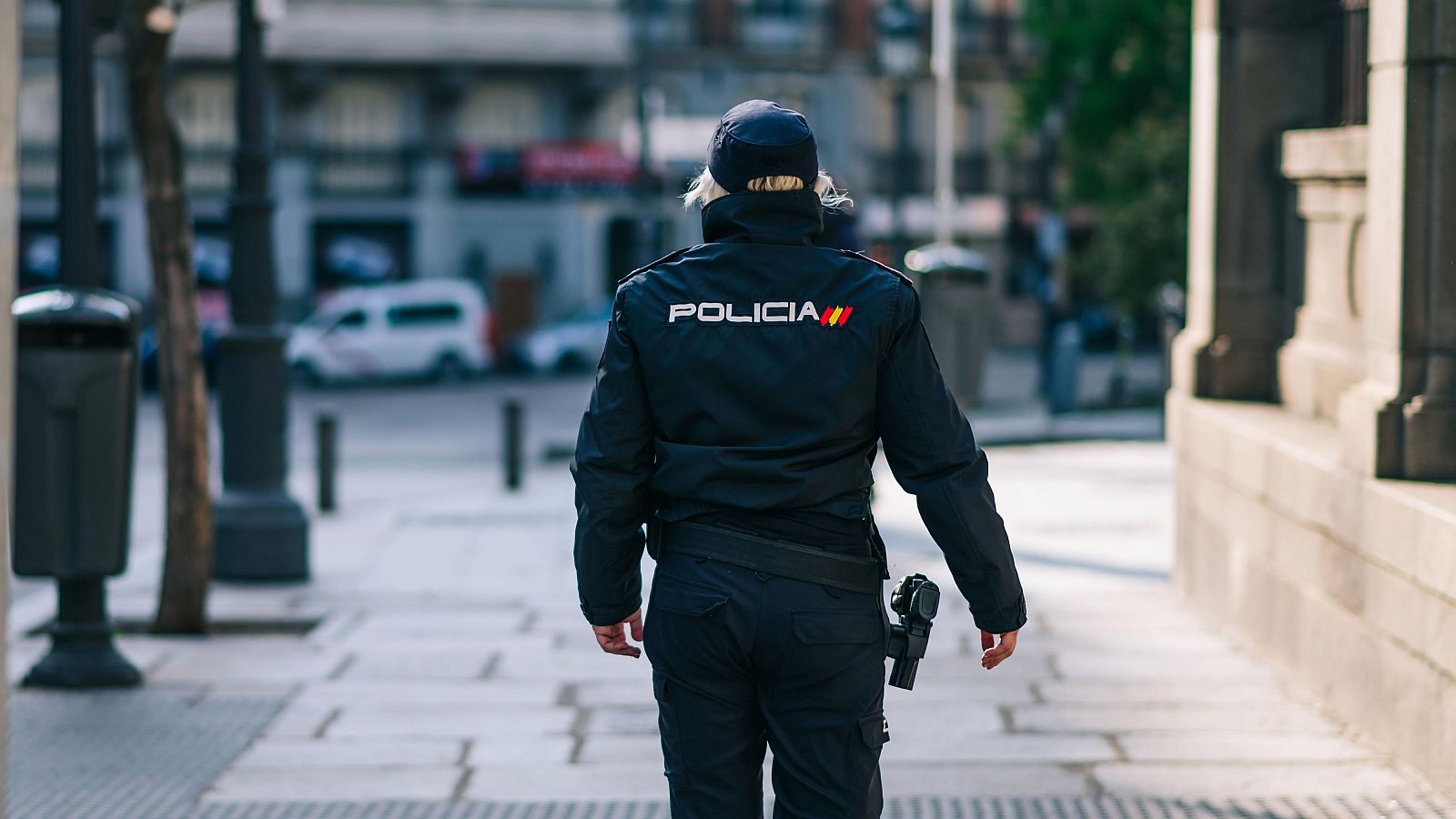 Una policía en una imagen de archivo