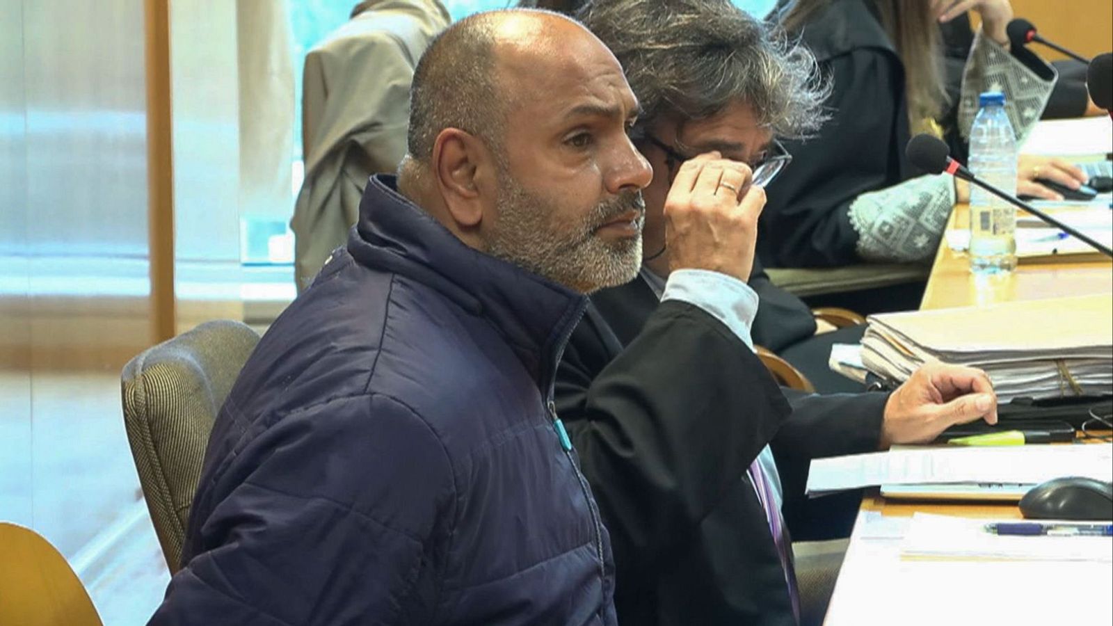 El asesino de los tres hermanos en sede judicial