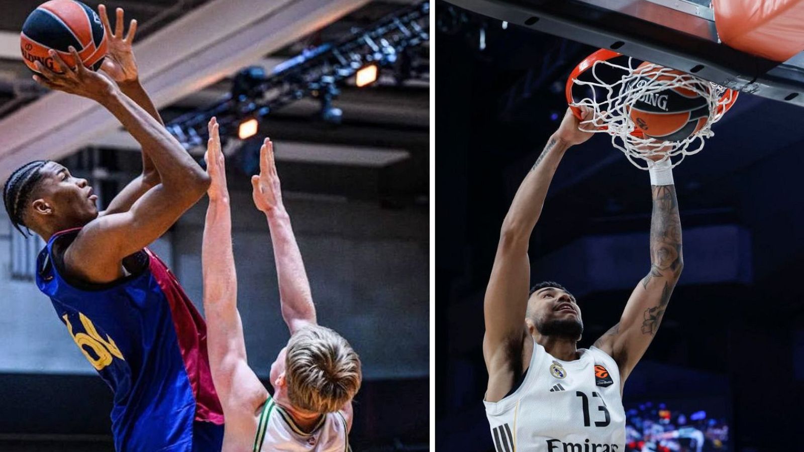 Barça Atlètic y Real Madrid disputan el primer clásico de la nueva Liga U en el Palau Blaugrana