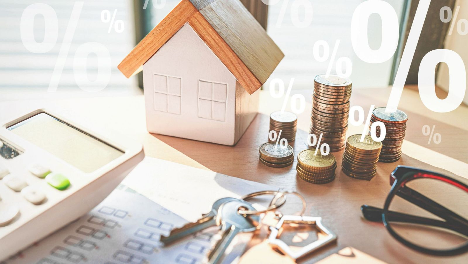 El euríbor repunta en octubre y deja las primeras subidas en las hipotecas en casi dos años