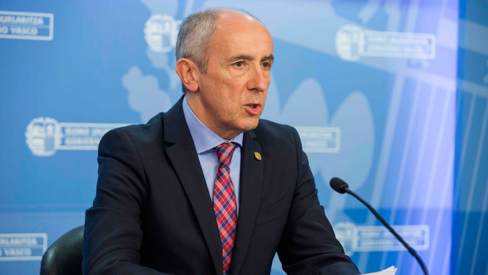 El portavoz del Gobierno Vasco, Josu Erkoreka
