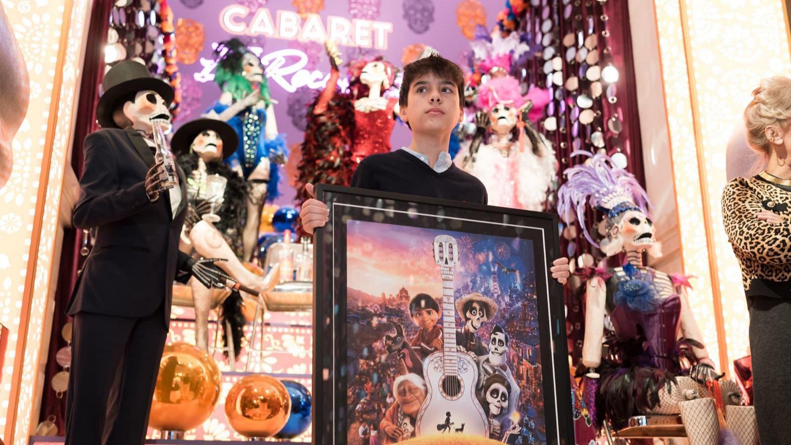 Gonzalo Pinillos, en su visita a la Casa de México en España