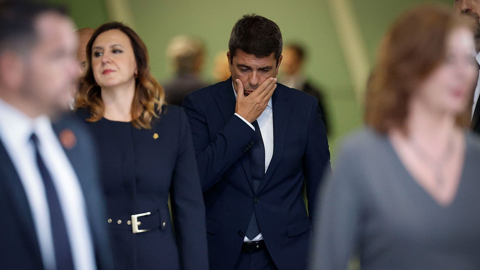 Las víctimas de la dana piden la dimisión de Mazón