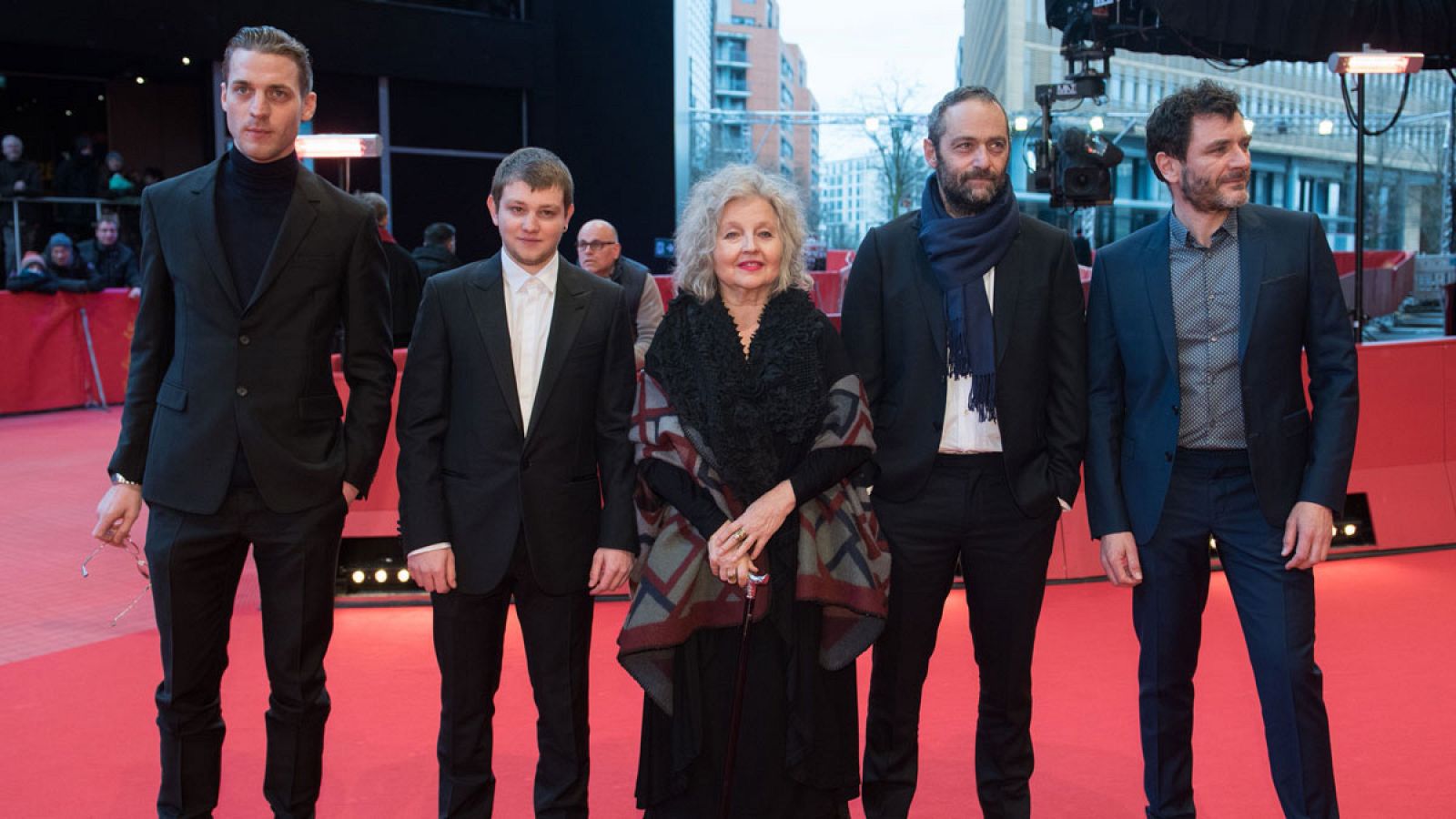 El equipo de La Prière en la Berlinale