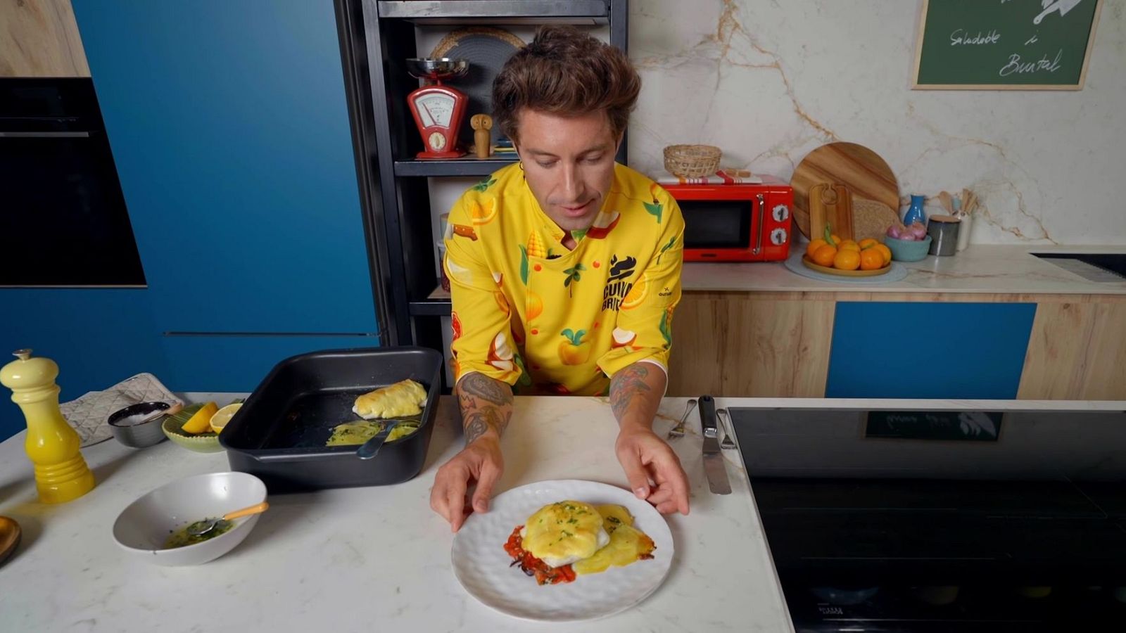 Així és la recepta de lluç gratinat que cuina el Chef Bosquet