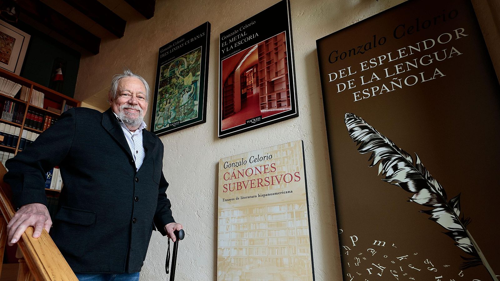 Gonzalo Celorio, Premio Cervantes y “memoria del México moderno”, en cinco libros