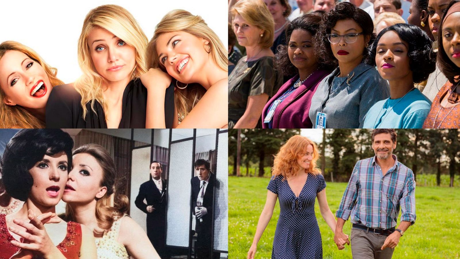 Una tarde noche con el cine más variado, en La 1