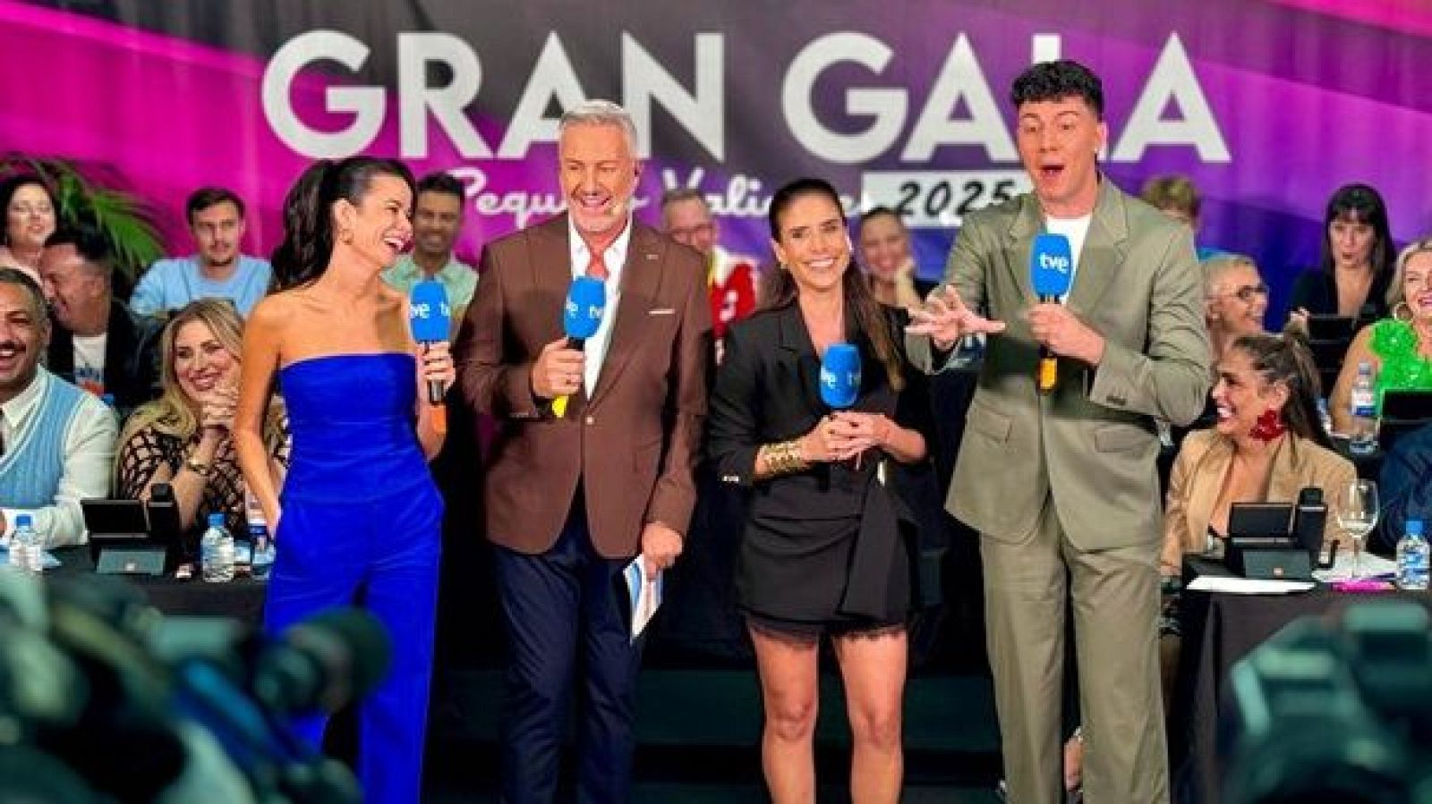 Imagen de la retransmisión de la gala Pequeño Valiente