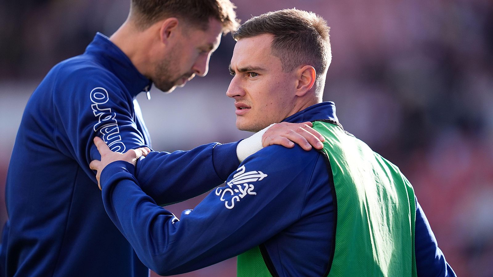 El jugador del Rayo había sido uno de los descartes de De la Fuente esta convocatoria.