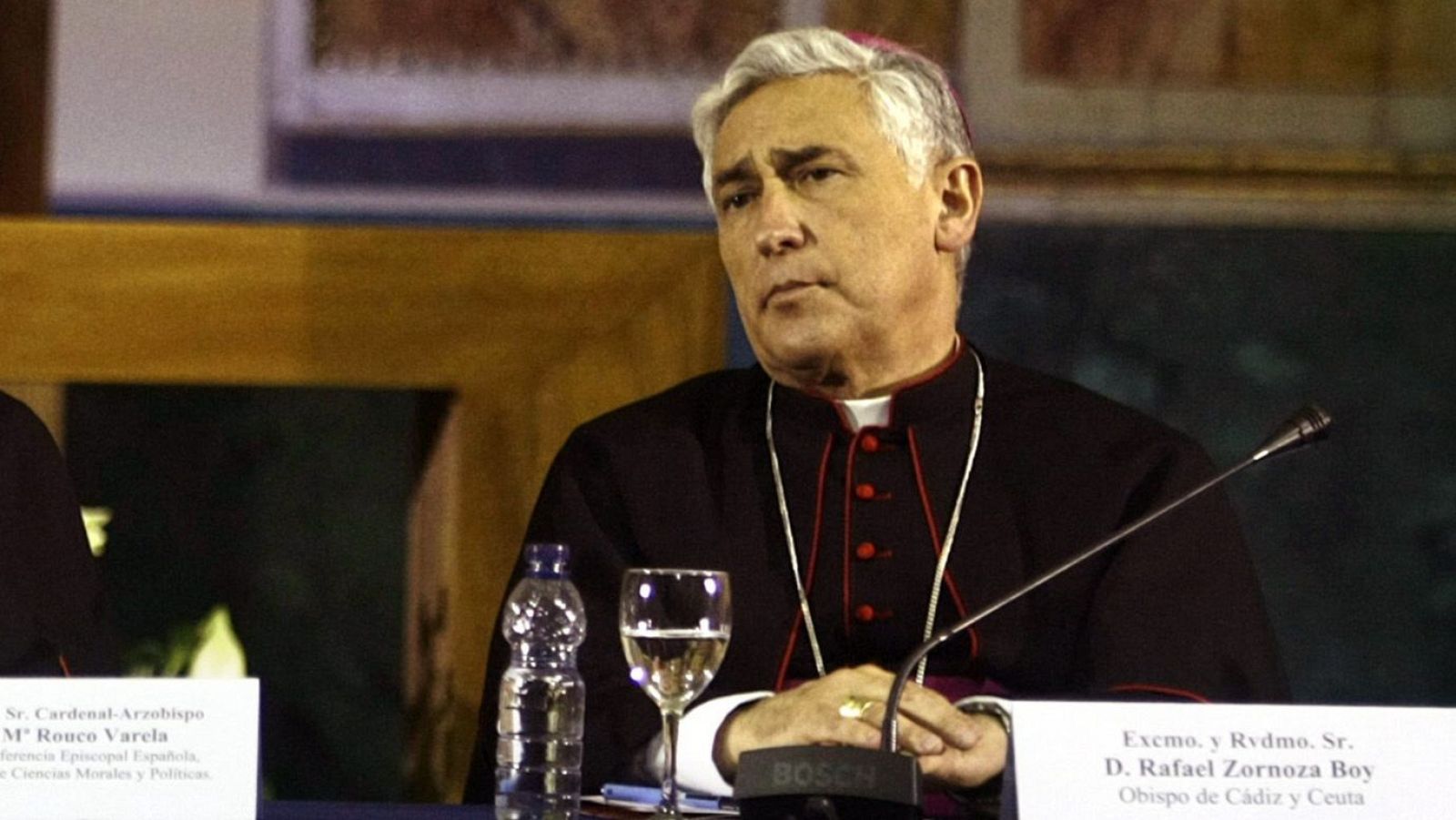 Rafael Zornoza, obispo de Cádiz y Ceuta, en una imagen del año 2012.