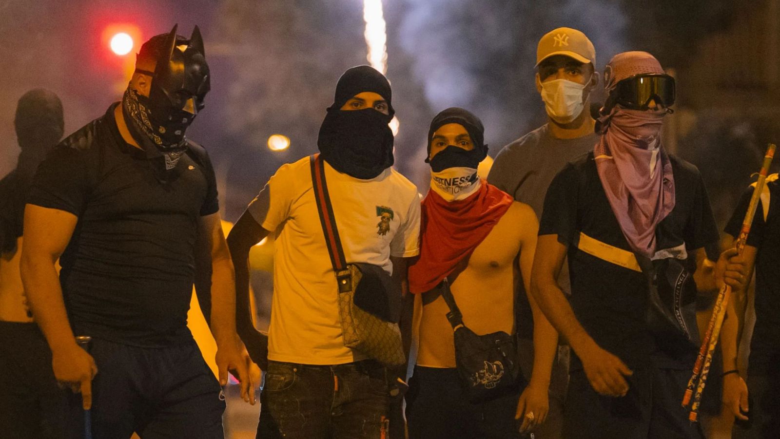 Membres del grup d'extrema dreta 'Deport Them Now'