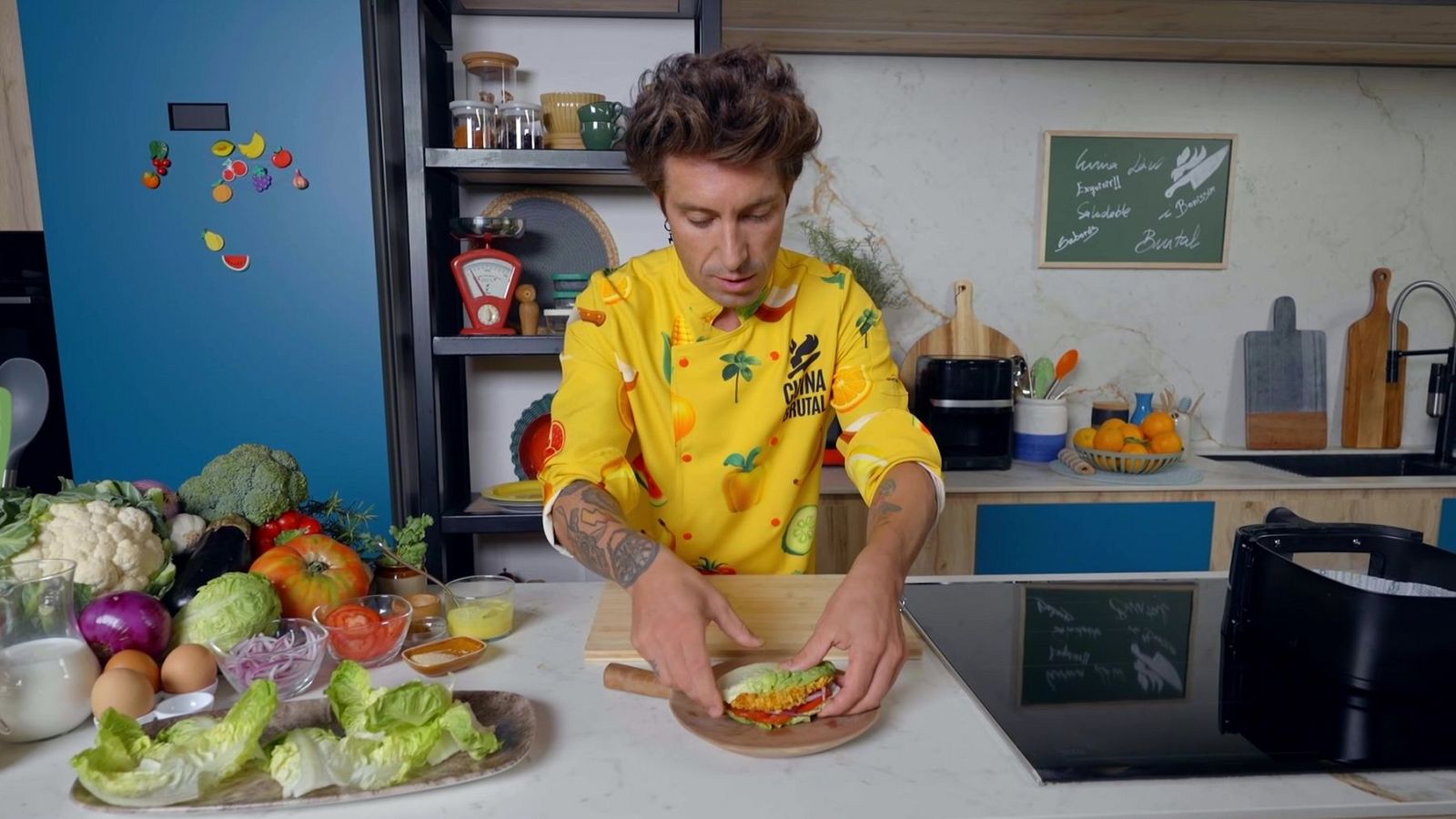 Un wrap d'enciam? Prova aquesta recepta del Chef Bosquet amb pollastre cruixent!