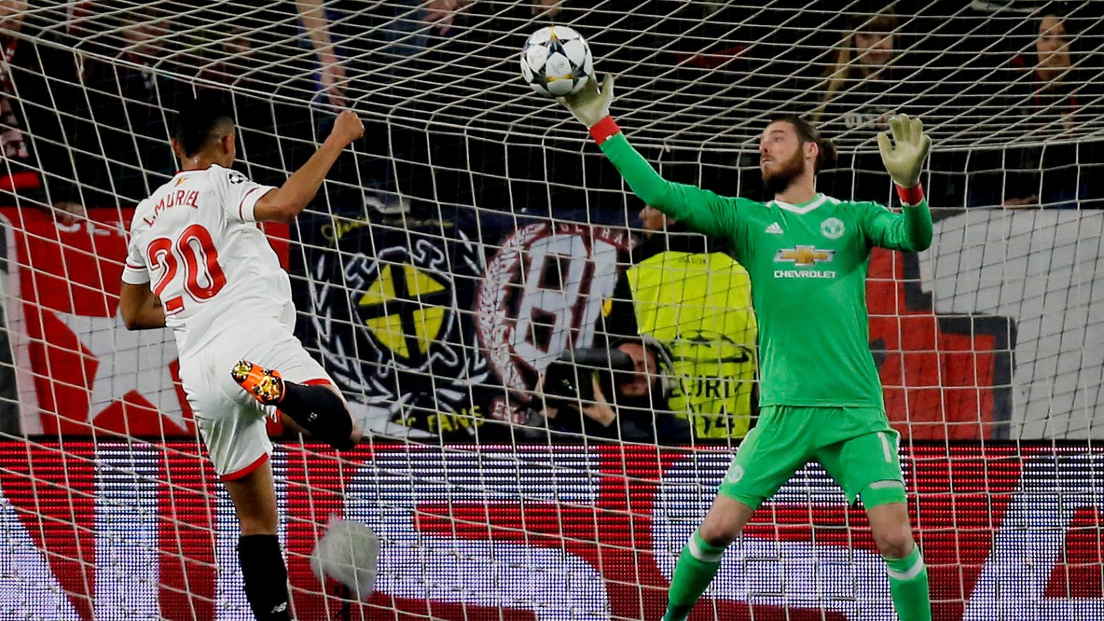 De Gea evita la victoria del Sevilla ante el United