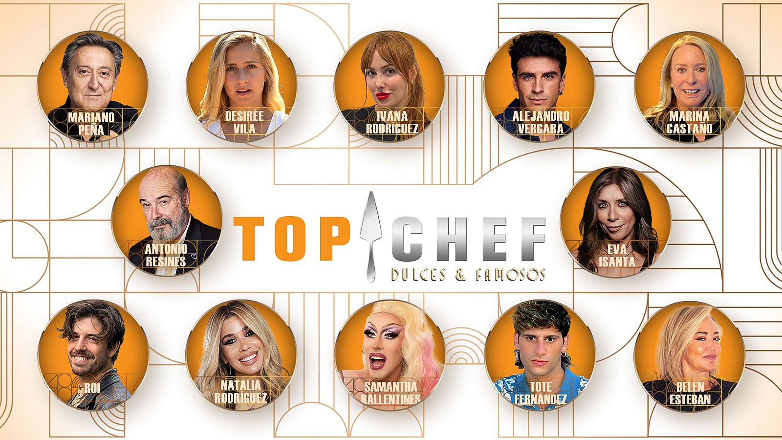 Casting de Top Chef: dulces y famosos