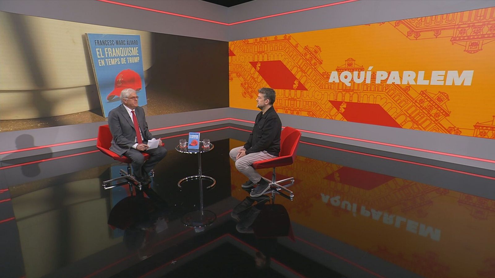 Lluís Falgàs i Francesc-Marc Álvaro a 'Aquí parlem'