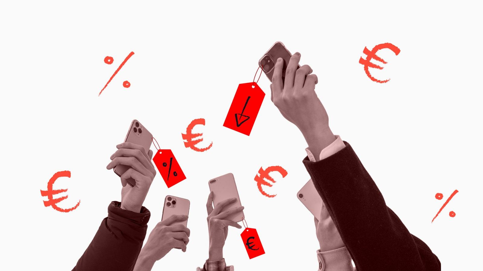 Los teléfonos móviles serán uno de los bienes más buscados en la campaña de ofertas del 'Black Friday'