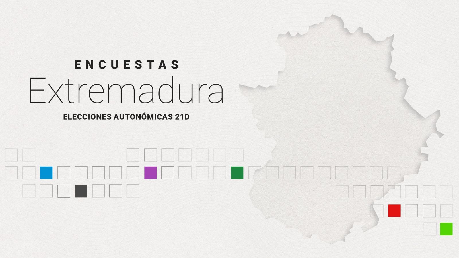 Así van las encuestas para las elecciones en Extremadura 2025