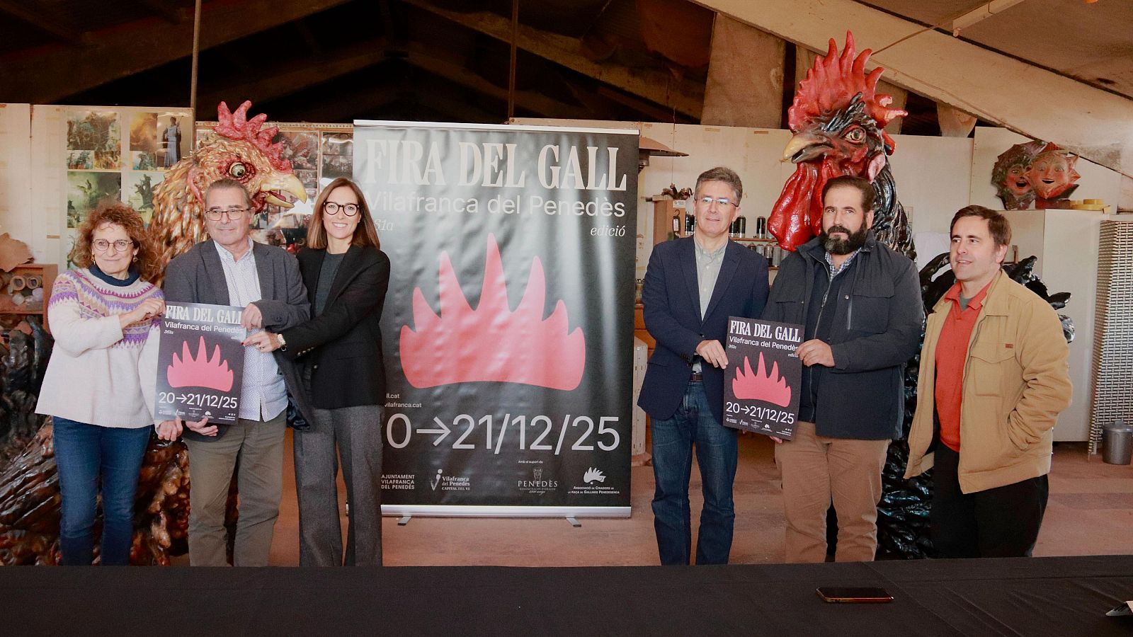 Presentació oficial de la Fira del Gall de Vilafranca del Penedès 2025