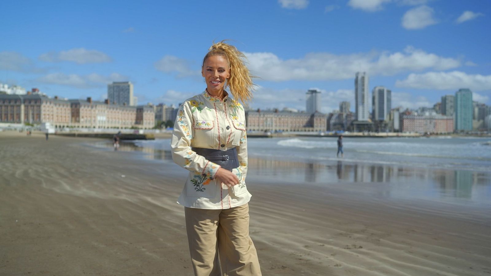 Paula Vázquez, presentadora de 'Hasta el fin del mundo'