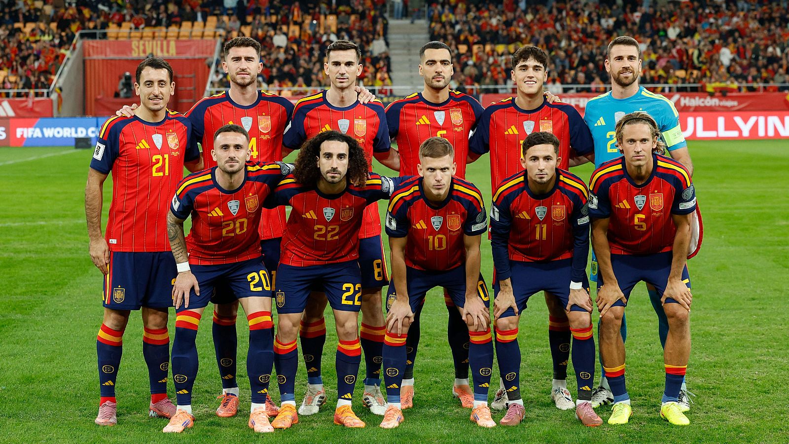 Este ha sido el 'once' con el que España ha sellado su pase al Mundial 2026.