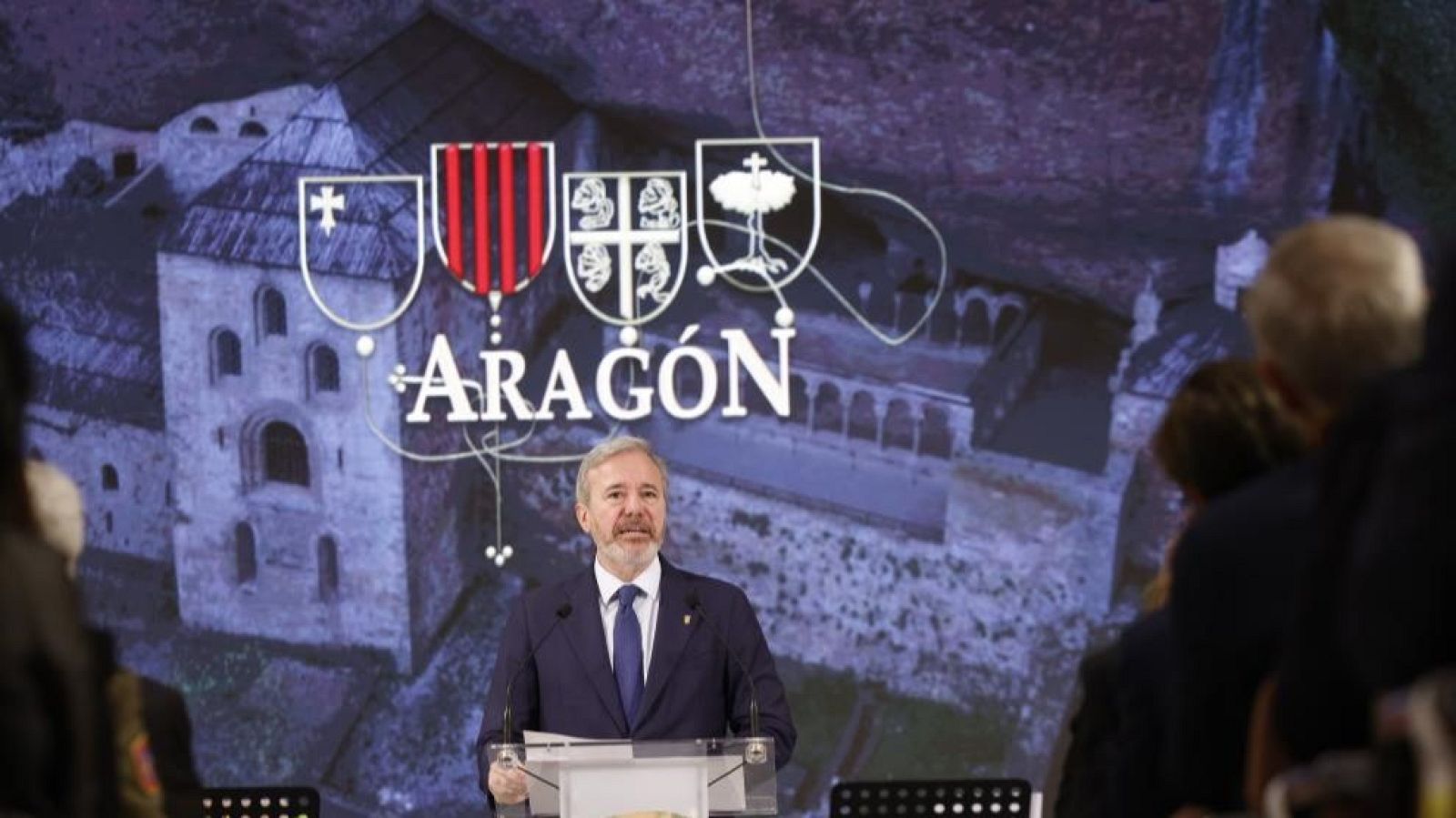 El presidente de Aragón, Jorge Azcón