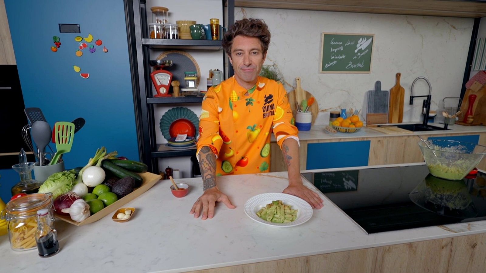 Com cuinar la pasta amb pesto de carabassó del Chef Bosquet