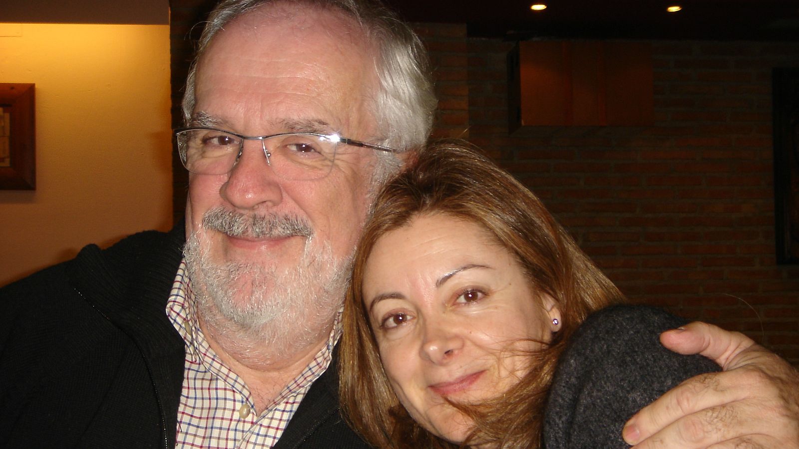 Forges y Pepa en uno de nuestros viajes en 2009