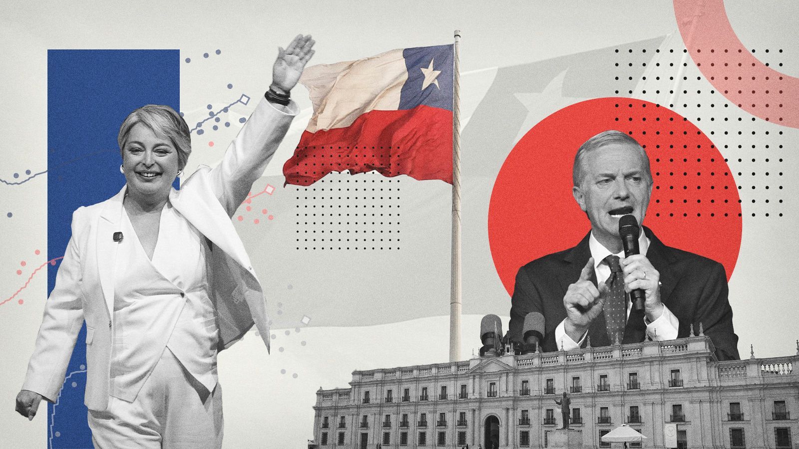 Promedio de encuestas de la segunda vuelta de las elecciones presidenciales en Chile