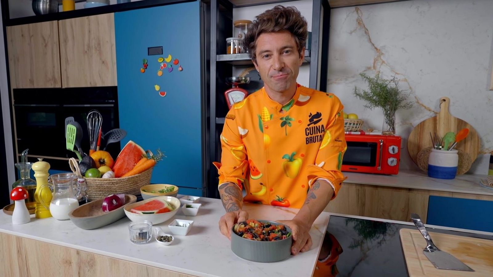 Amanida de síndria: una recepta fresca i plena de sabor del Chef Bosquet