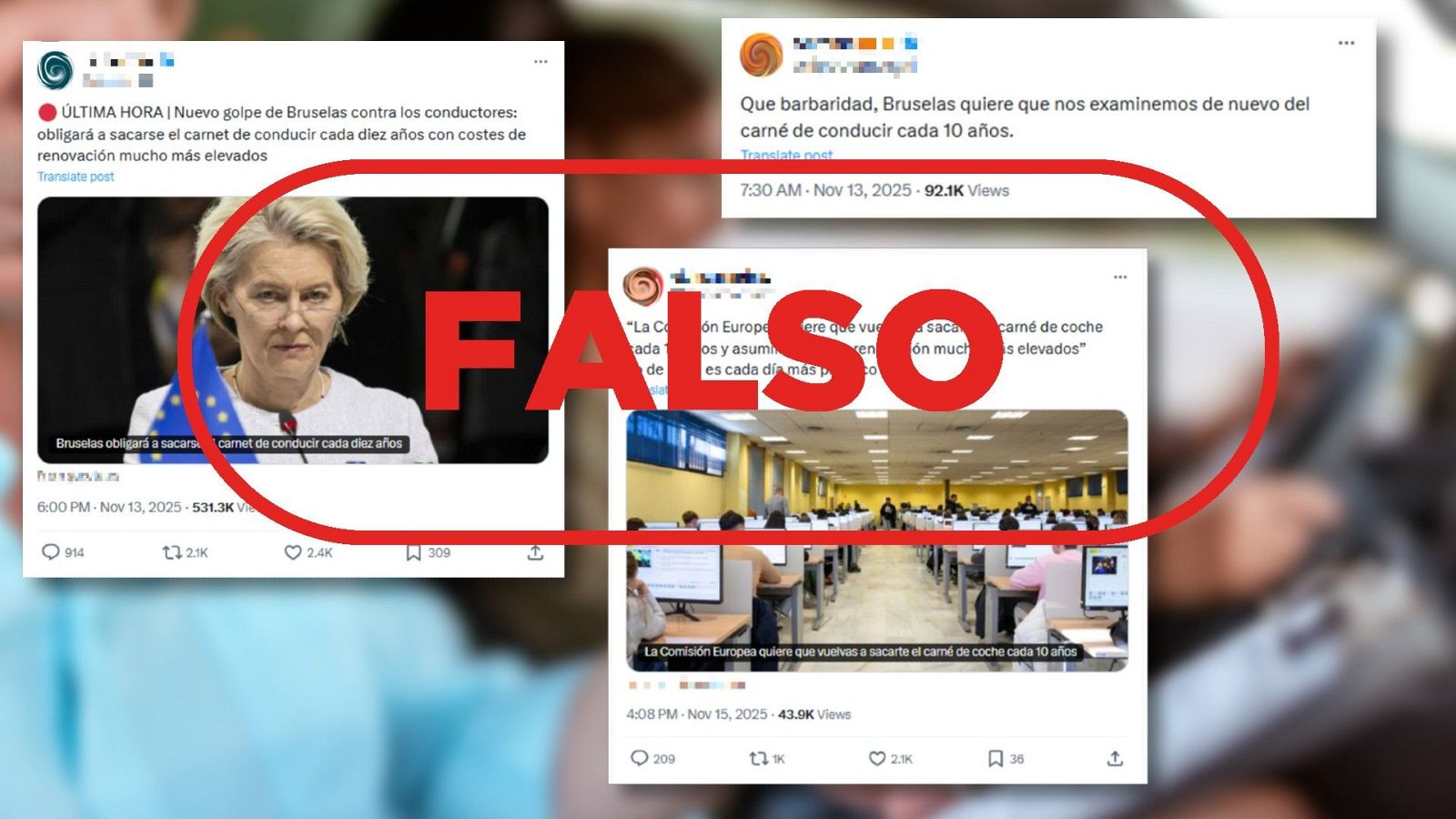 La UE no obligará a sacarse el carné de conducir cada diez años