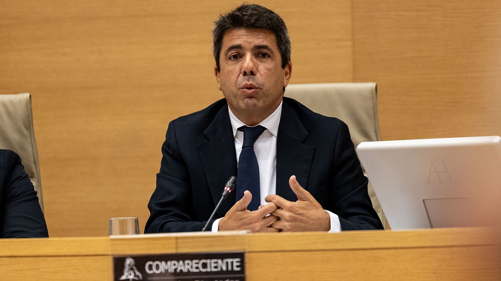 La jueza de la dana pide imágenes de la llegada de Mazón al Centro de Emergencias el 29-O