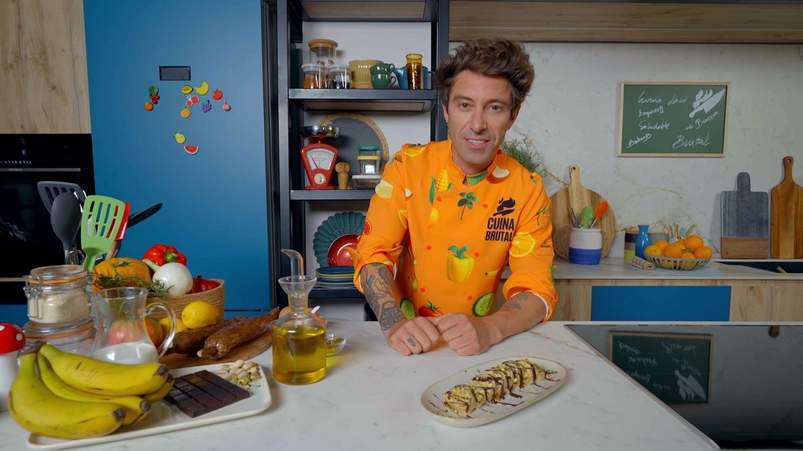 La recepta del Chef Bosquet de tataki de plàtan pas a pas