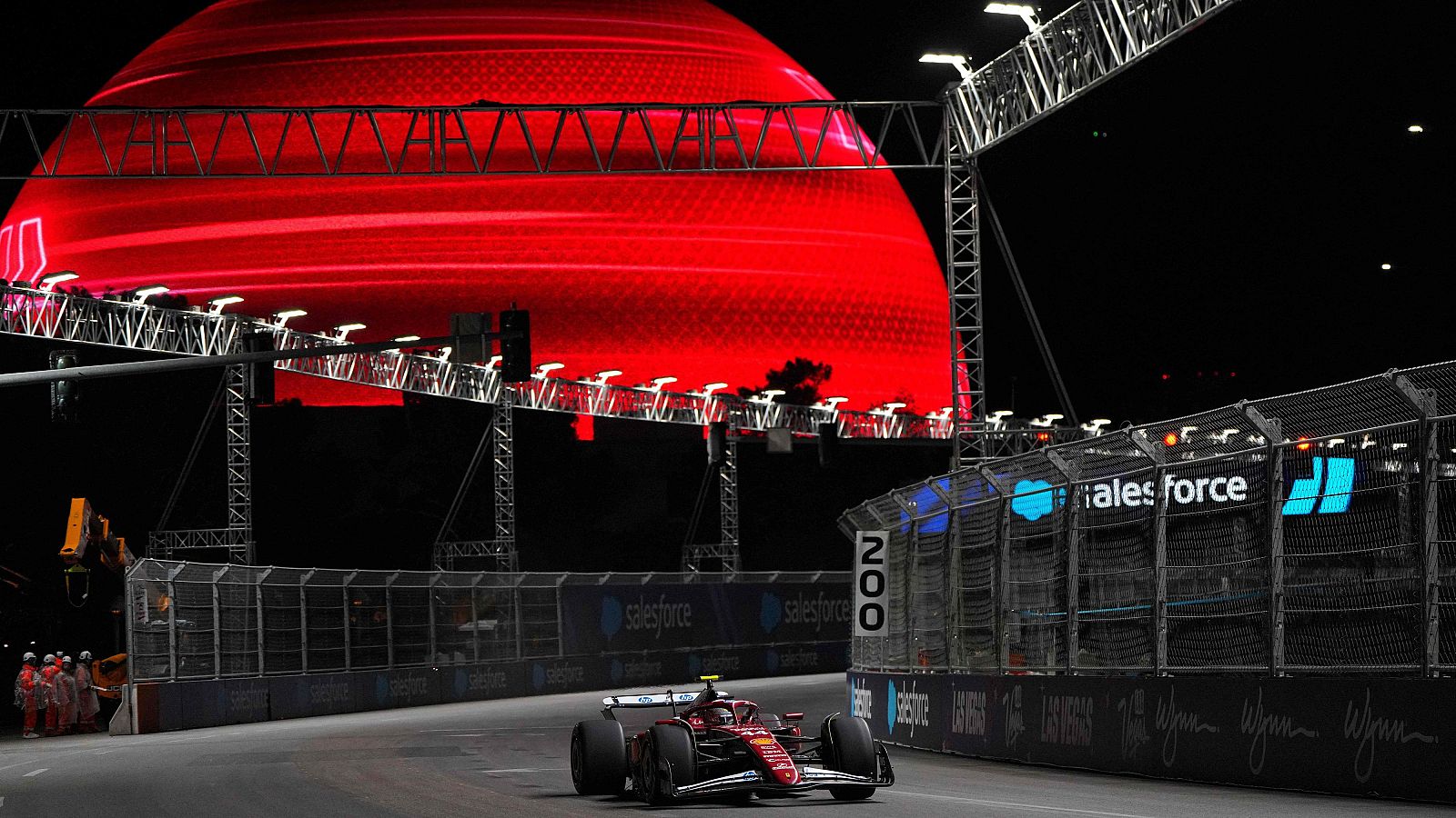 Lando Norris (Mclaren) lidera los libres en el GP de Las Vegas de Fórmula 1.