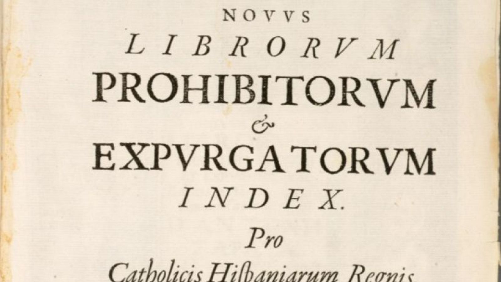 ¿Conoces la lista de los libros prohibidos?